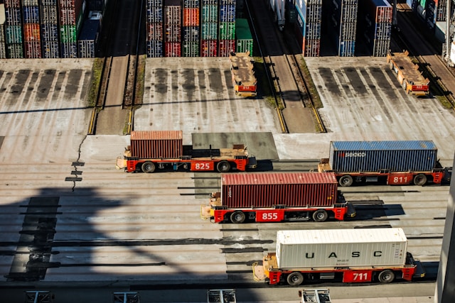 Rotterdam docks by Bernd Dittrich